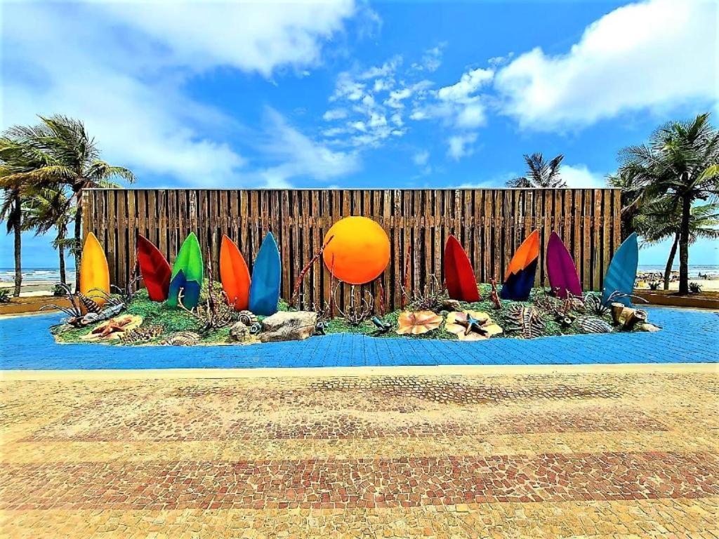 Hospedagem Primeira Quadra Da Praia プライア・グランデ エクステリア 写真